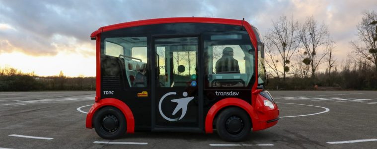 Chile prueba primer autobús autónomo de Latinoamérica