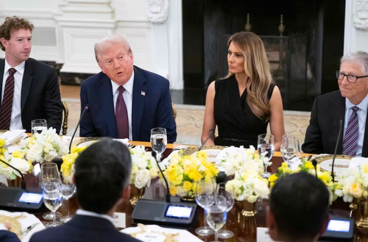 La Casa Blanca fue escenario de un encuentro histórico entre Donald Trump y los principales líderes tecnológicos.